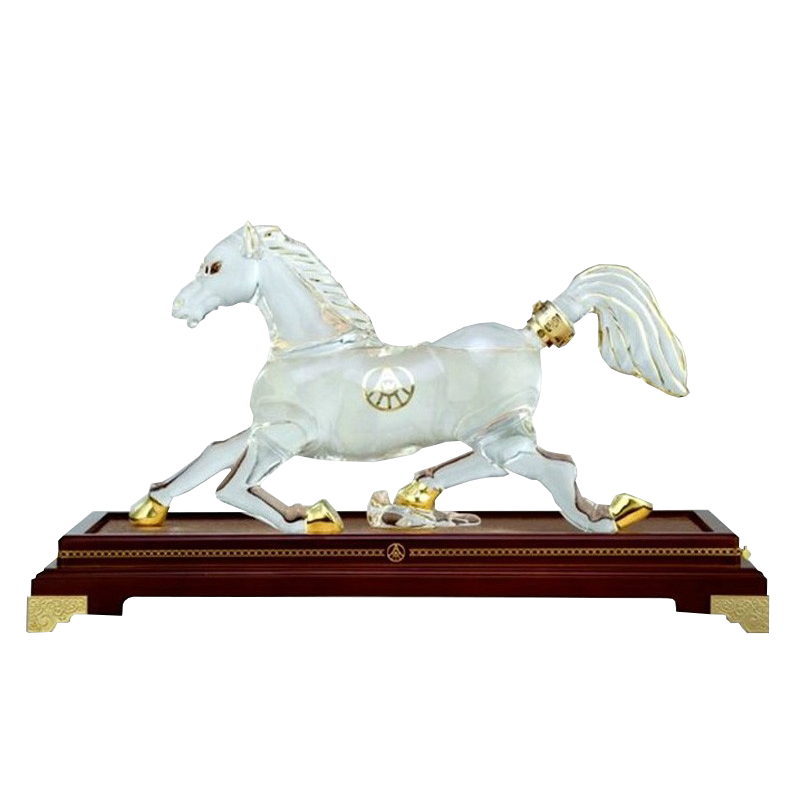 五糧液2014年十二生肖馳騁天下馬紀念酒52度濃香型白酒750ml單瓶裝