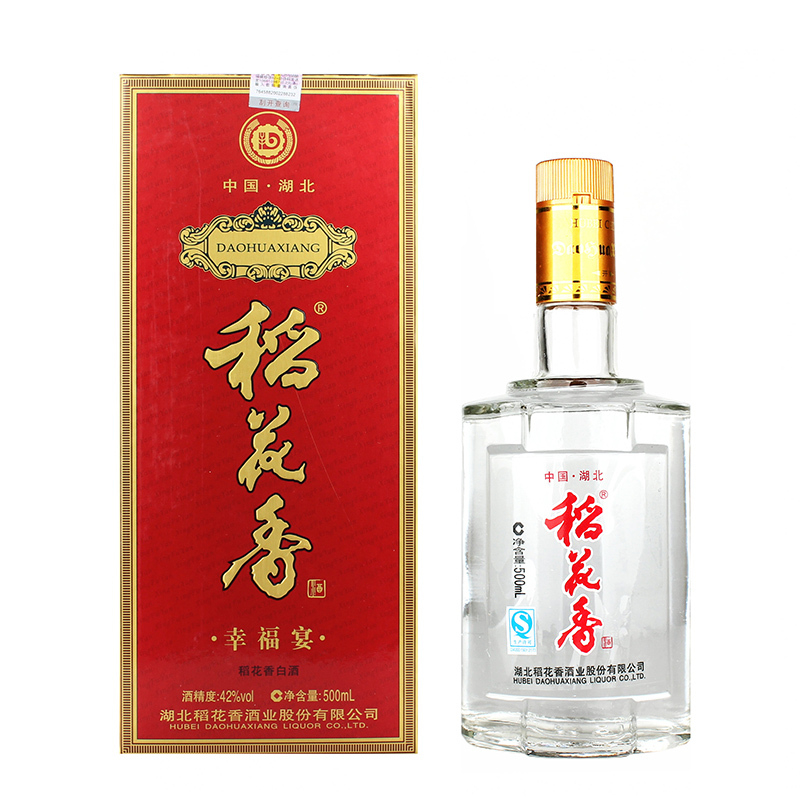 稻花香42度幸福宴濃香型500ml單瓶裝