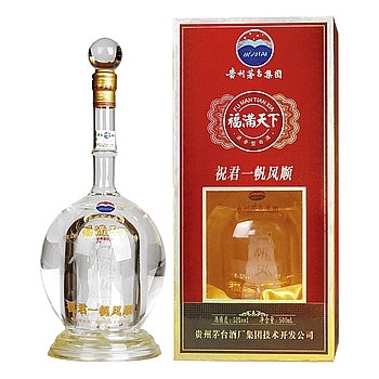 貴州茅臺集團福滿天下尊貴B款口感濃香型52度白酒500ml單瓶裝