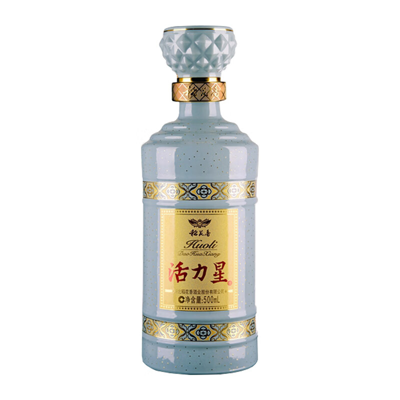 稻花香綠活力星45度濃香型500ml