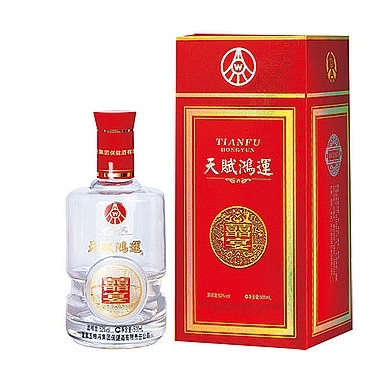 五糧液天賦鴻運(yùn)喜宴口感濃香型52度白酒500ml單瓶裝