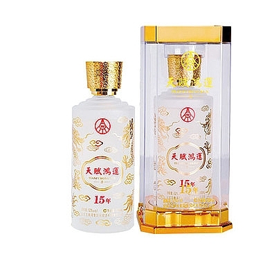 五糧液15年天賦鴻運鴻運三號口感濃香型52度白酒500ml單瓶裝