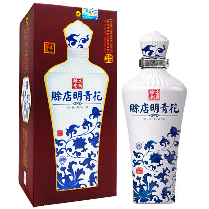 賒店明青花52度濃香型500ml單瓶裝