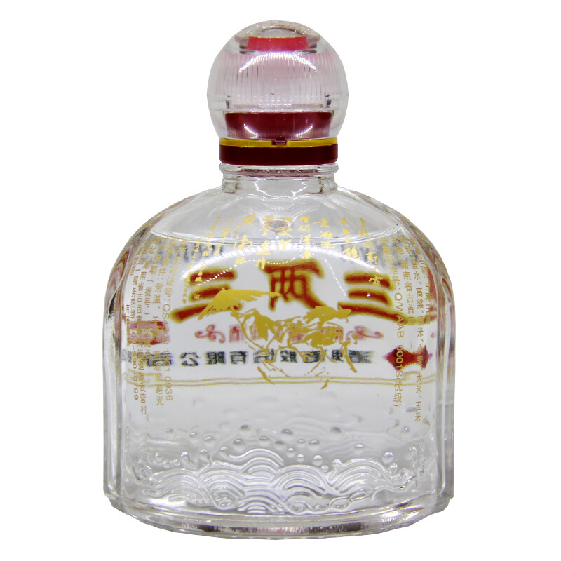 湖南酒鬼酒三兩三52°度馥郁香型168ml單瓶裝