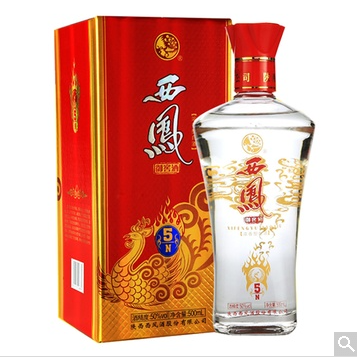 陜西西鳳御窖酒N5口感濃香型50度白酒500ml單瓶裝