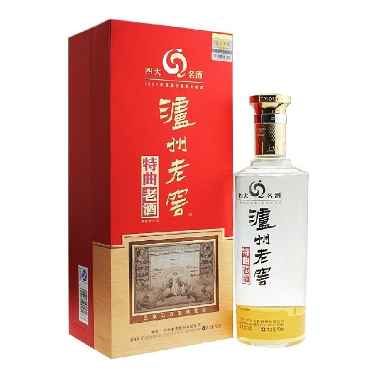四川瀘州老窖特曲老酒口感濃香型52度白酒500ml單瓶裝