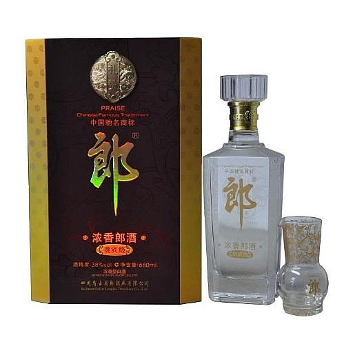四川郎酒貴賓級商務禮盒口感醬香型38度白酒680ml單瓶裝
