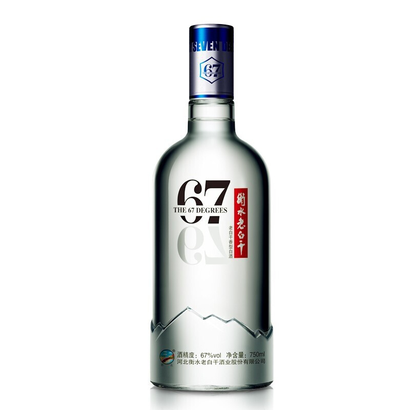 衡水老白干冰峰67度白酒750ml*6整箱装价格图表-[口感评测]真假鉴别多少