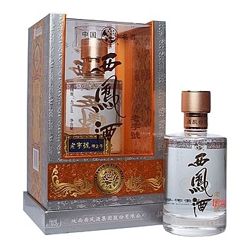 陜西西鳳酒老字號(hào)特2號(hào)10年口感鳳香型45度白酒500ml單瓶裝