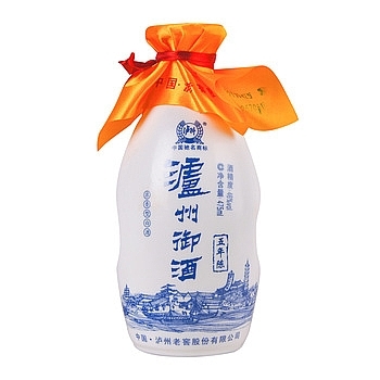 四川瀘州老窖御酒5年口感濃香型46度白酒475ml單瓶裝