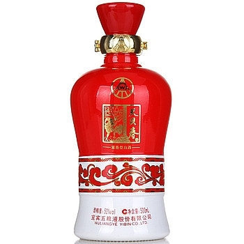 五糧液天貝春精品典藏口感濃香型52度白酒500ml單瓶裝