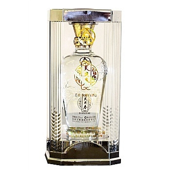 五糧液天貝春水晶盒口感濃香型52度白酒500ml單瓶裝