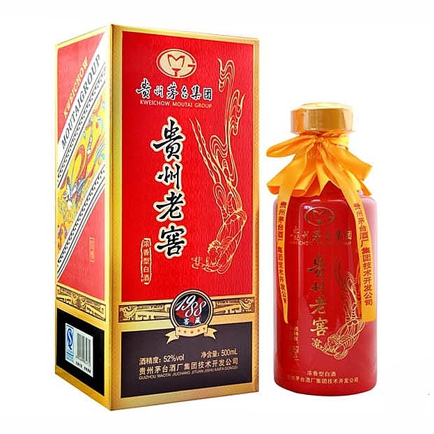 貴州茅臺集團(tuán)貴州老窖1988紅尊口感濃香型52度白酒500ml單瓶裝
