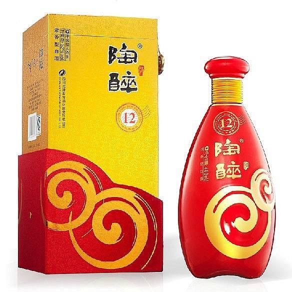 四川沱牌舍得集團沱牌陶醉12年紅瓷口感濃香型52度白酒480ml單瓶裝