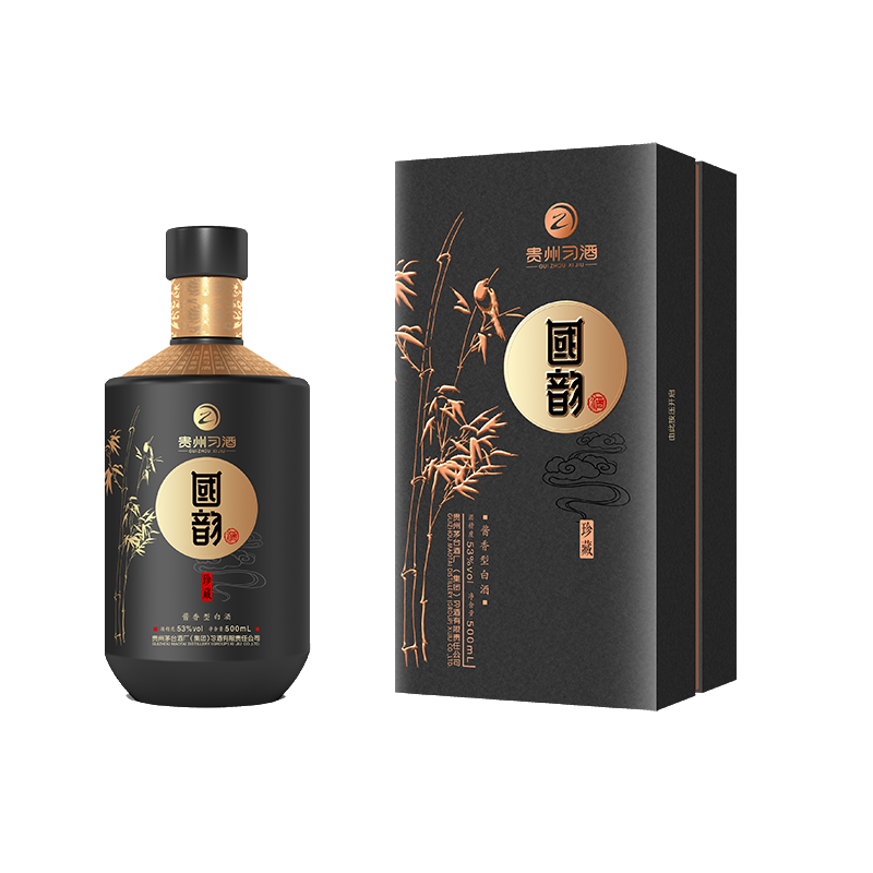 貴州習(xí)酒國(guó)韻珍藏53度醬香型500ml單瓶裝