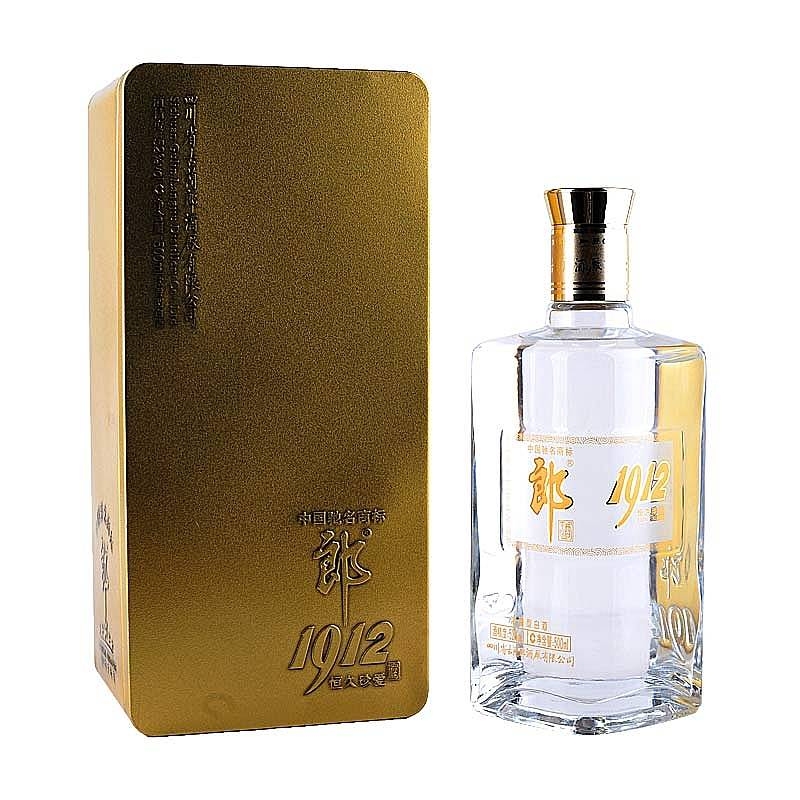 四川郎酒集團(tuán)1912系列特制金口感濃香型52度白酒500ml單瓶裝