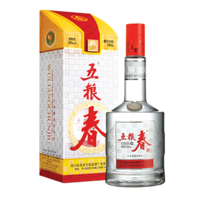 五糧春 濃香型白酒 50度 500ml*2禮盒裝
