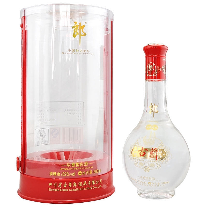 四川郎酒古藺酒口感濃香型52度白酒500ml單瓶裝