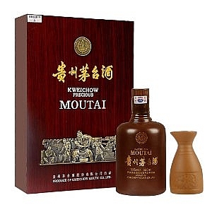 貴州茅臺(tái)集團(tuán)浮雕木珍禮盒口感醬香型53度白酒500ml單瓶裝