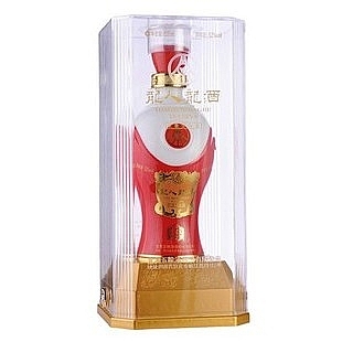 五糧液龍人龍酒口感濃香型38度白酒500ml單瓶裝