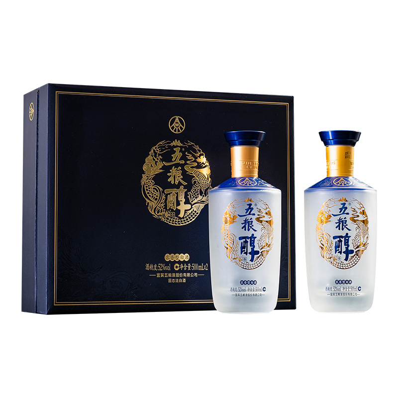五粮液五粮醇特渠版52度浓香型白酒500ml价格图表-[口感评测]真假鉴别