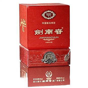 四川劍南春15年陳釀口感濃香型52度白酒500ml單瓶裝