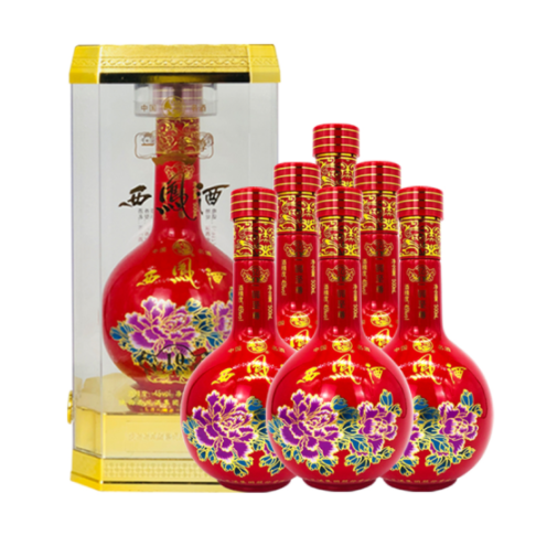 陜西西鳳酒一品至尊口感鳳香型45度白酒500ml單瓶裝