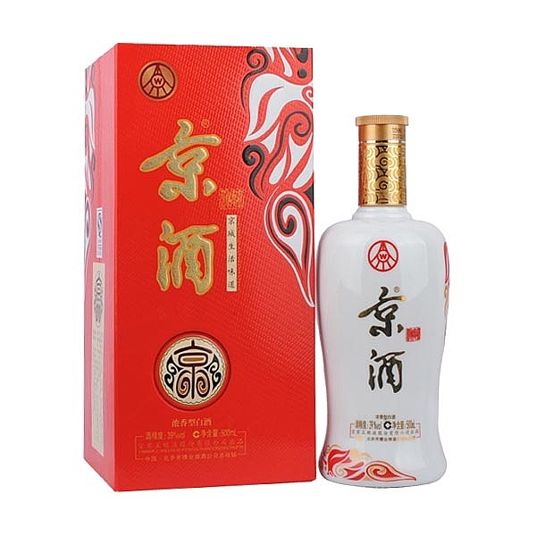 五糧液京酒家順口感濃香型39度白酒500ml單瓶裝