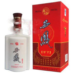 陜西西鳳醇酒口感濃香型50度白酒500ml單瓶裝