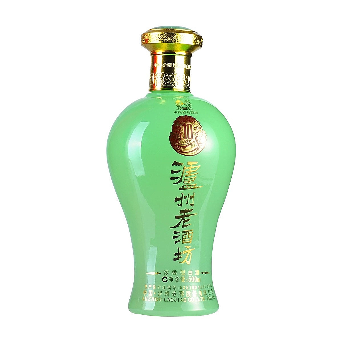 四川瀘州老窖瀘州老酒坊10年口感濃香型52度白酒500ml單瓶裝