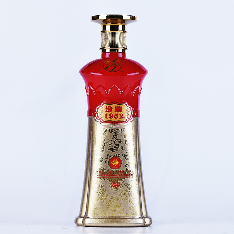 山西杏花村汾酒汾藏1952鑒賞53度清香型475ml單瓶裝