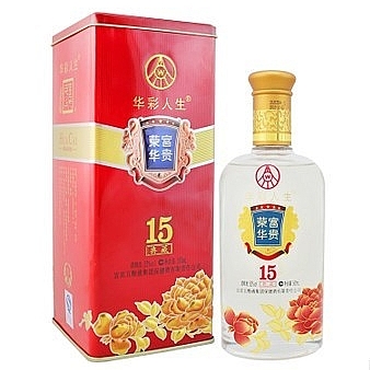 五糧液榮華富貴華彩人生15年典藏口感濃香型52度白酒500ml單瓶裝