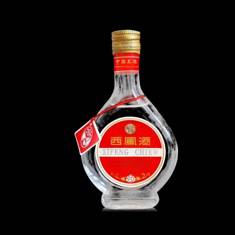 2000年西鳳西鳳扁瓶45度500ml單瓶裝