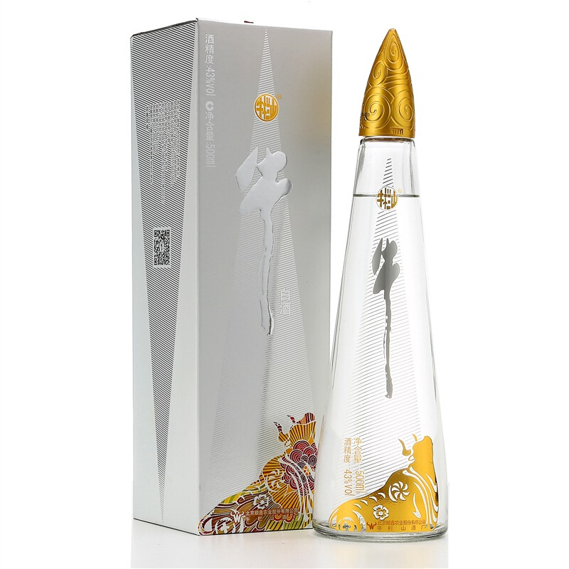 牛欄山牛角尖43度濃香型500ml單瓶
