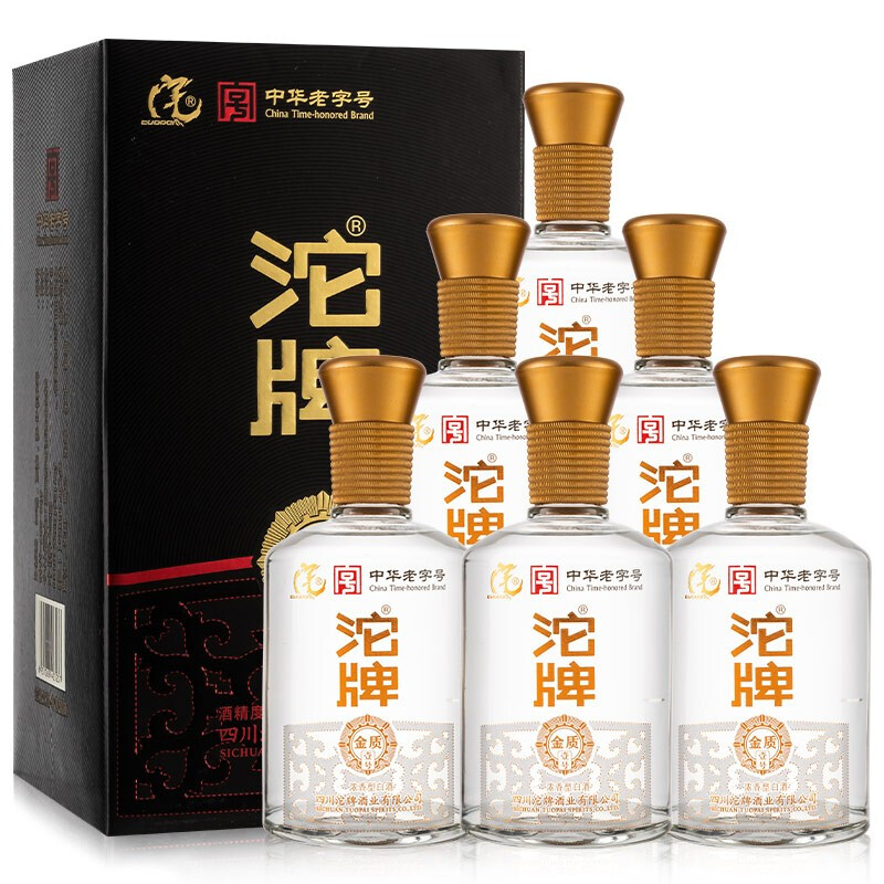 沱牌舍得酒沱牌一號52度濃香型白酒500ml單瓶裝