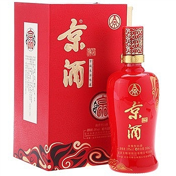 五糧液京酒天順口感濃香型39度白酒500ml單瓶裝