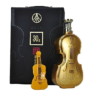 五糧液華彩人生榮華富貴30年盛世華章典藏口感濃香型52度白酒1000ml禮盒裝