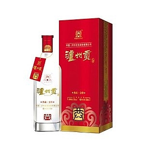 四川瀘州老窖瀘州貢典藏金印口感濃香型38度白酒500ml單瓶裝