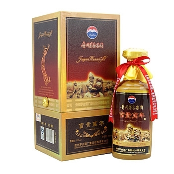 貴州茅臺集團(tuán)富貴萬年招財進(jìn)寶酒口感濃香型52度白酒500ml單瓶裝