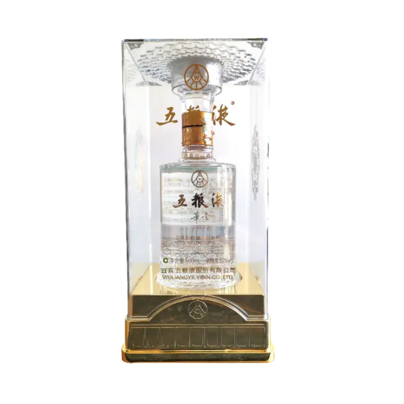 五糧液華堂口感濃香型52度白酒500ml單瓶裝