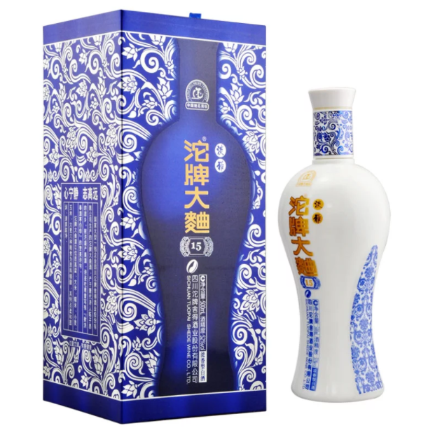 四川沱牌舍得集團(tuán)淡雅沱牌大曲15年口感濃香型52度白酒500ml單瓶裝