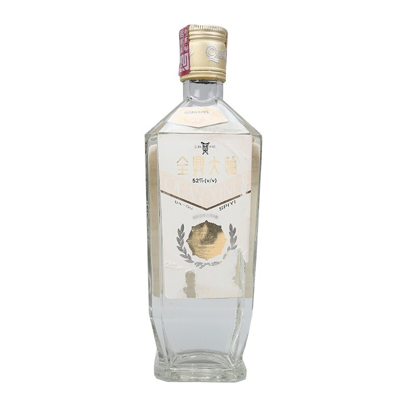 四川全興酒業(yè)1994年全興大曲（白蓋）52度濃香型500ml單瓶裝