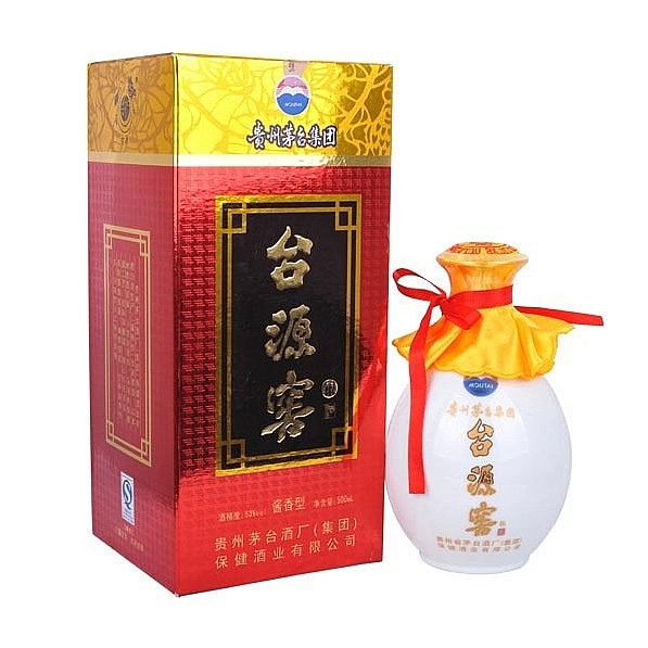 貴州茅臺(tái)集團(tuán)臺(tái)源窖酒銀酒口感醬香型53度白酒500ml單瓶裝