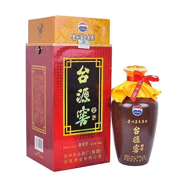 貴州茅臺集團臺源窖酒金酒口感醬香型53度白酒500ml壇裝