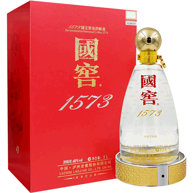 四川瀘州老窖2015年國窖1573至美60度濃香型白酒2500ml