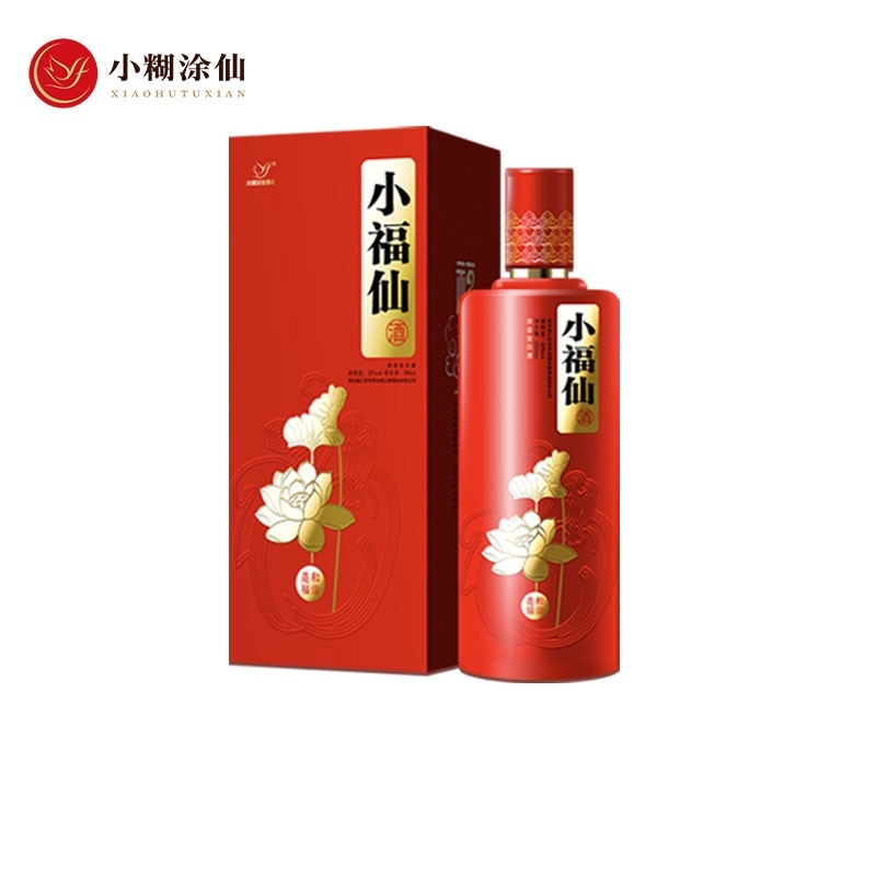 小糊涂仙小福仙和諧是福52度濃香型500ml