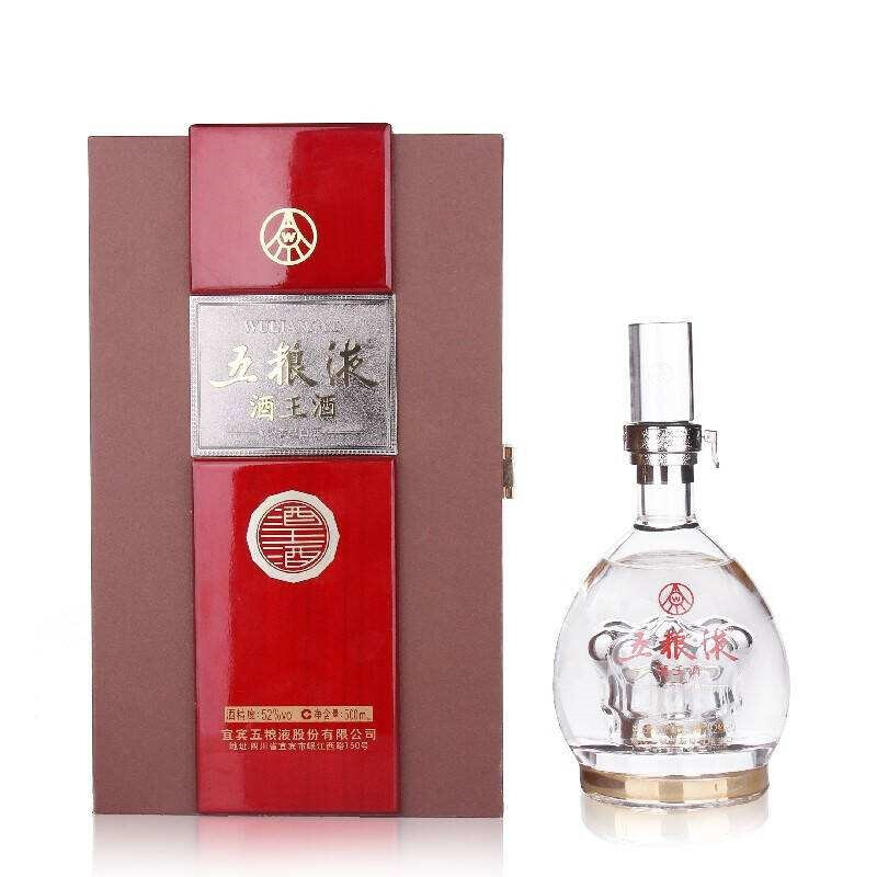 五糧液酒王酒禮盒裝口感濃香型60度白酒500ml單瓶裝