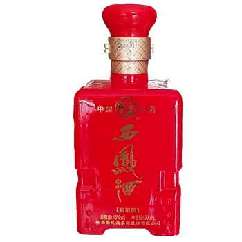 陜西西鳳酒將軍情口感綿柔鳳香型45度白酒500ml單瓶裝