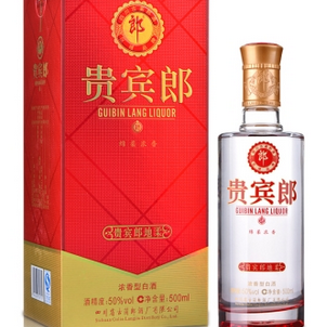 四川郎酒集團地柔貴賓郎酒口感濃香型50度白酒500ml單瓶裝