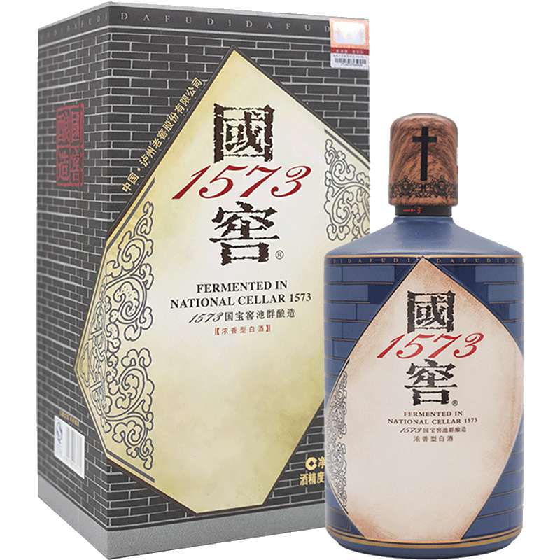 四川瀘州老窖國窖1573書香門第口感濃香型55度白酒1000ml單瓶裝